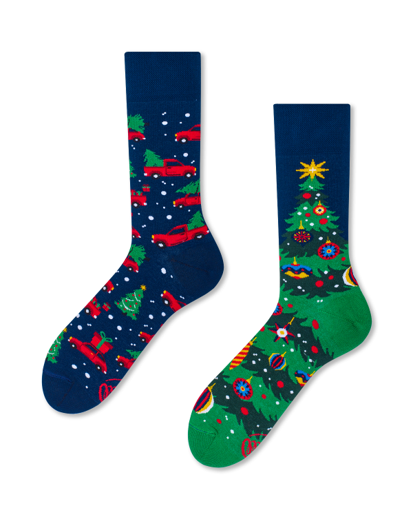 Kerstboom sokken