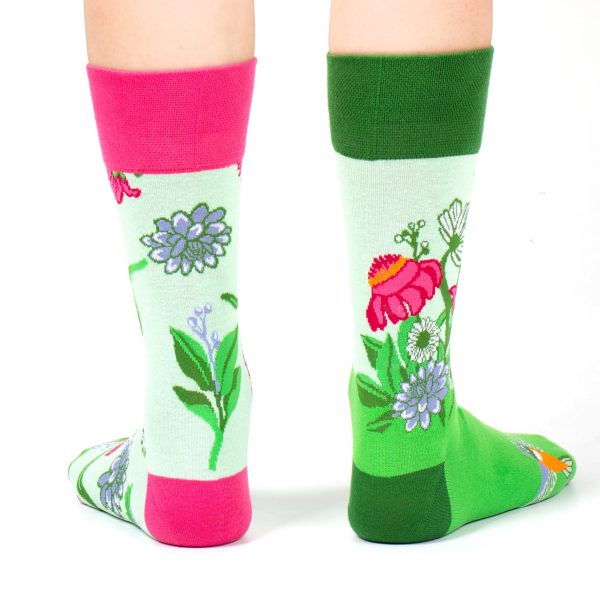 leuke bloemen sokken