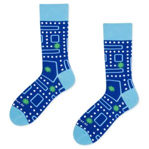 Antivirus sokken met Pacman