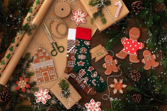 Kerstsokken Met Peperkoek - Many Mornings - The Gingerbread Man