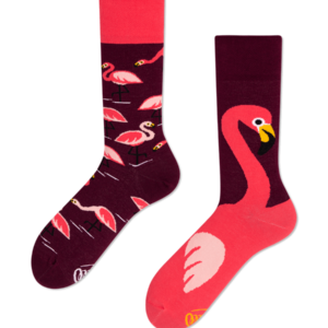 Flamingo sokken - Many Mornings - Pink Flamingo