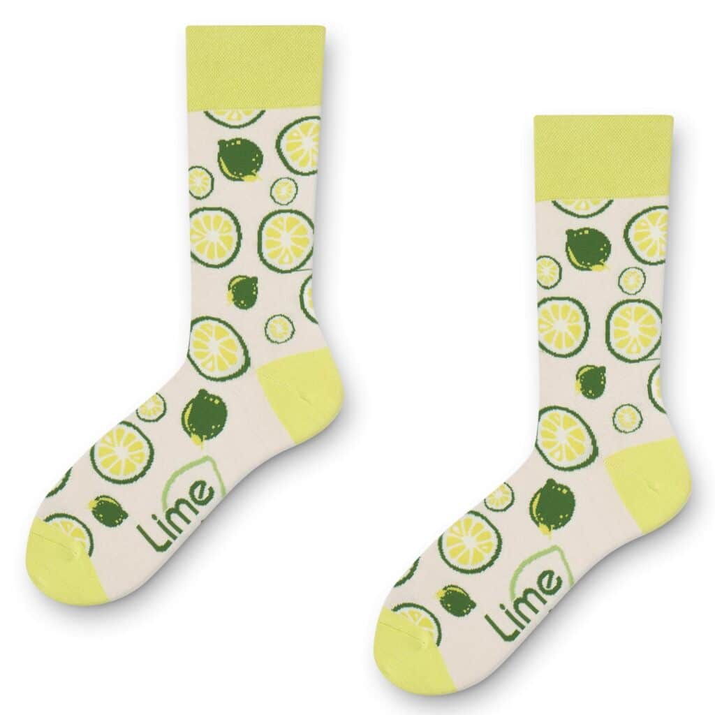 Sokken Met Logo Bedrukken Promotie - Lime Networks Sokken